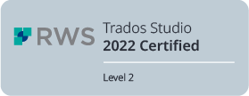 RWS Trados Studio 2022 Certified, Level 2
